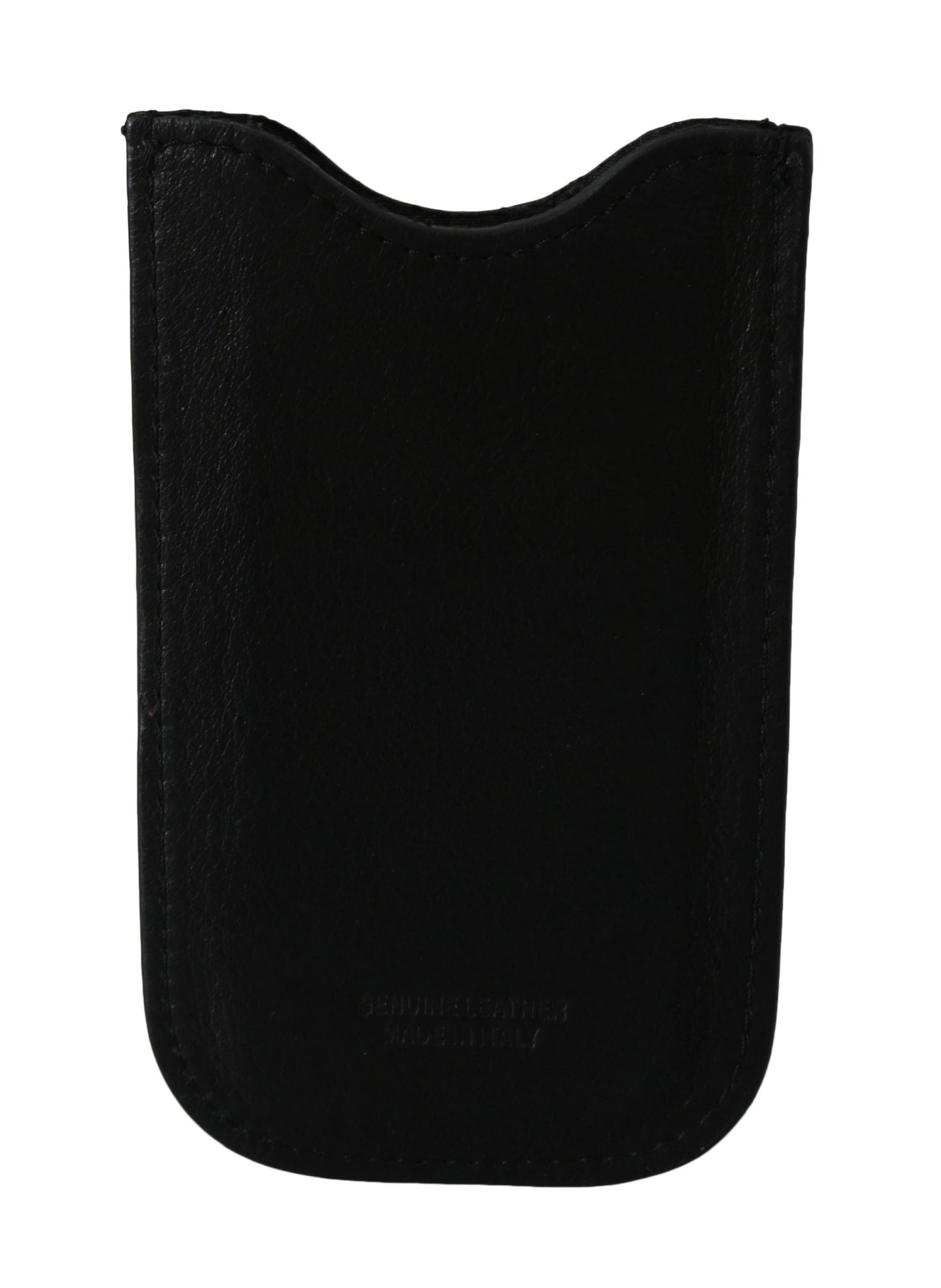 Black Leather Multifunctional Men ID Bill Card Holder Wallet John Galliano