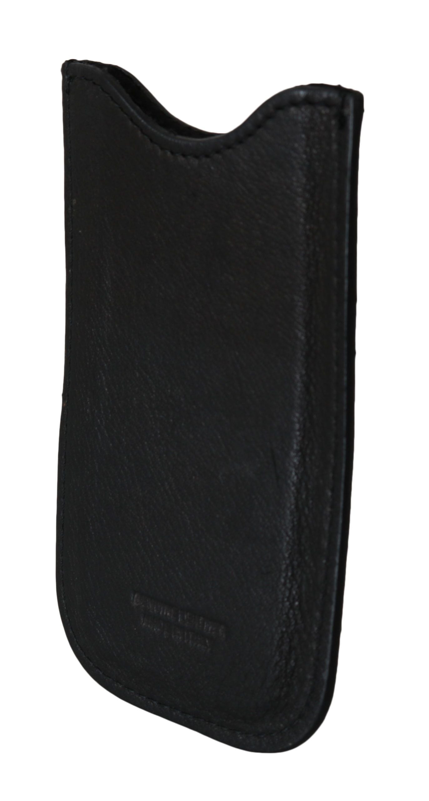 Black Leather Multifunctional Men ID Bill Card Holder Wallet John Galliano