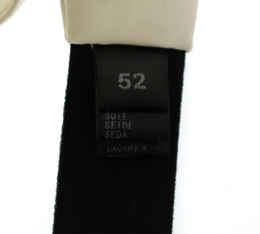 White Waist Silk Cummerbund Belt Dolce & Gabbana