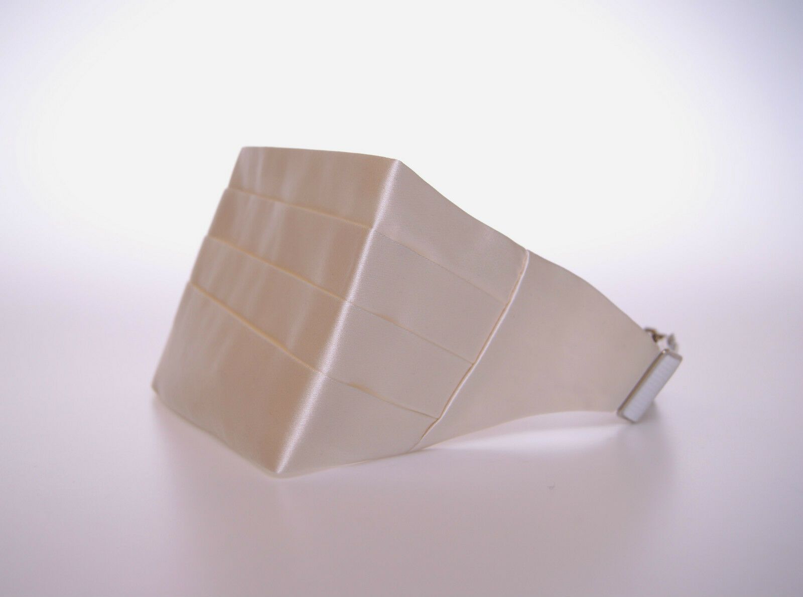 White Waist Tuxedo Smoking Belt Cummerbund Dolce & Gabbana