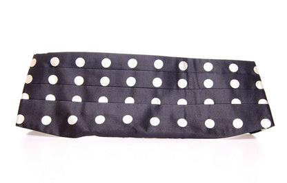 Black Waist Smoking Tuxedo Cummerbund Belt Dolce & Gabbana