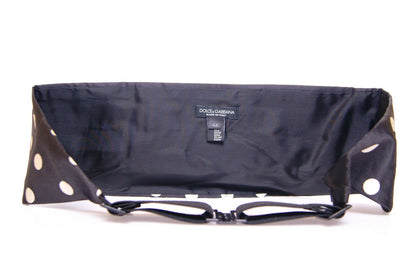 Black Waist Smoking Tuxedo Cummerbund Belt Dolce & Gabbana