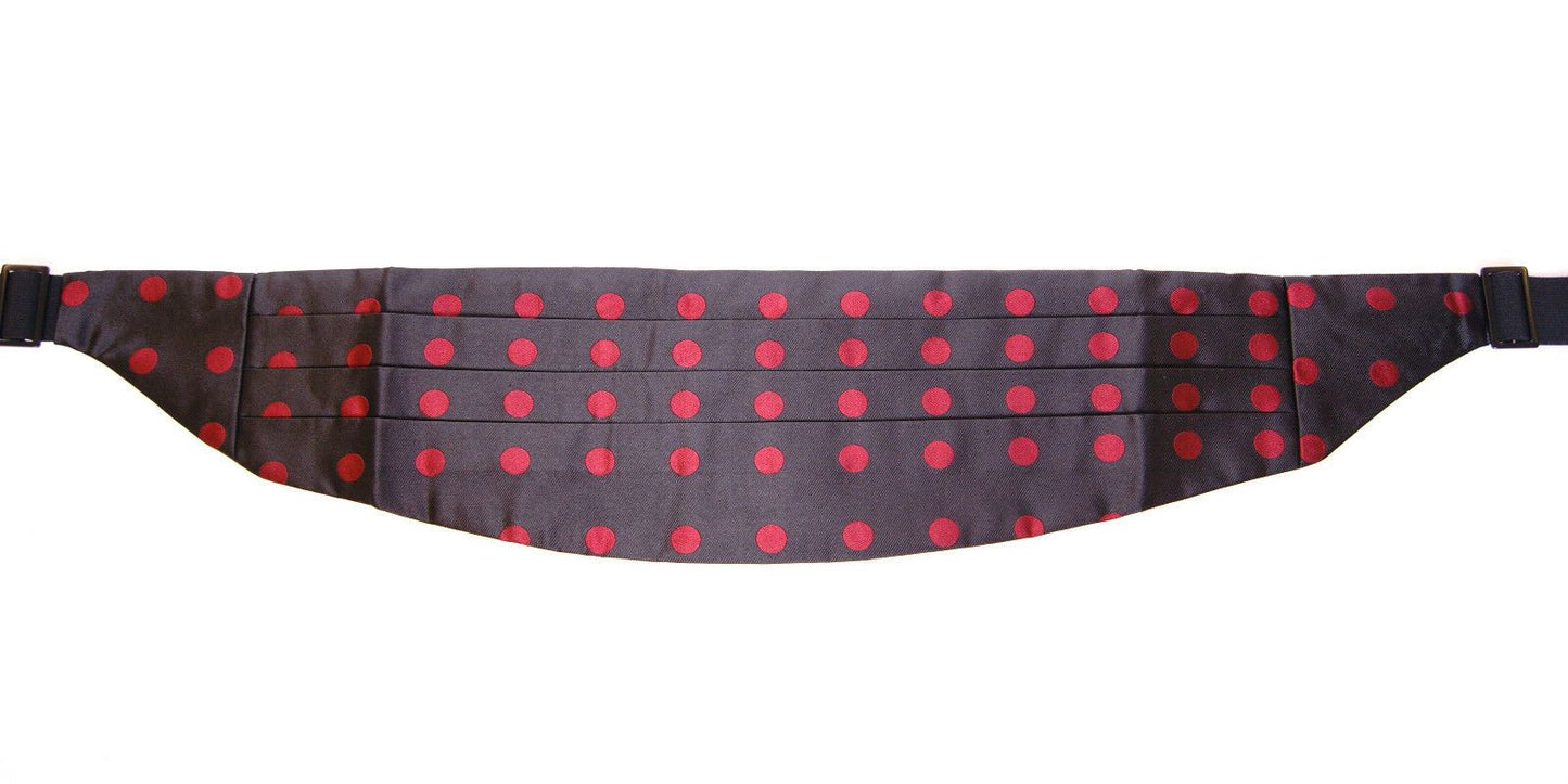 Black Waist Smoking Tuxedo Cummerbund Belt Dolce & Gabbana