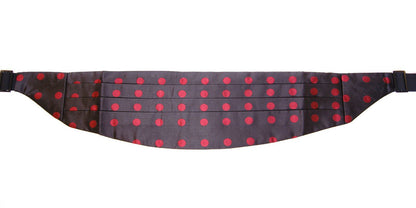 Black Waist Smoking Tuxedo Cummerbund Belt Dolce & Gabbana