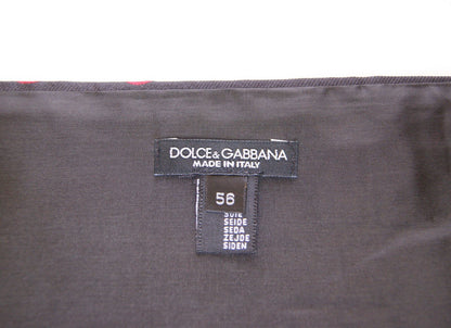 Black Waist Smoking Tuxedo Cummerbund Belt Dolce & Gabbana