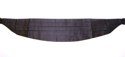 Black Waist Smoking Tuxedo Cummerbund Belt Dolce & Gabbana
