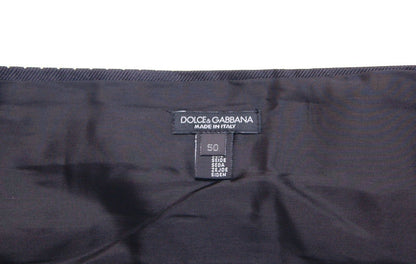 Black Waist Smoking Tuxedo Cummerbund Belt Dolce & Gabbana