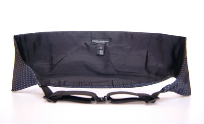 Blue Waist Smoking Tuxedo Cummerbund Belt Dolce & Gabbana