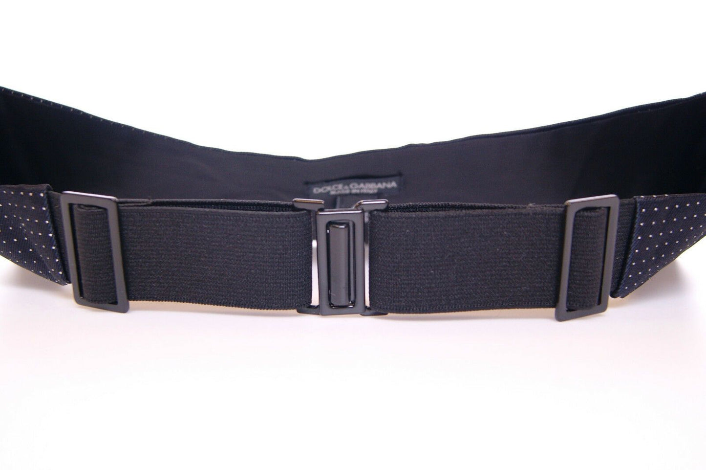 Blue Waist Smoking Tuxedo Cummerbund Belt Dolce & Gabbana