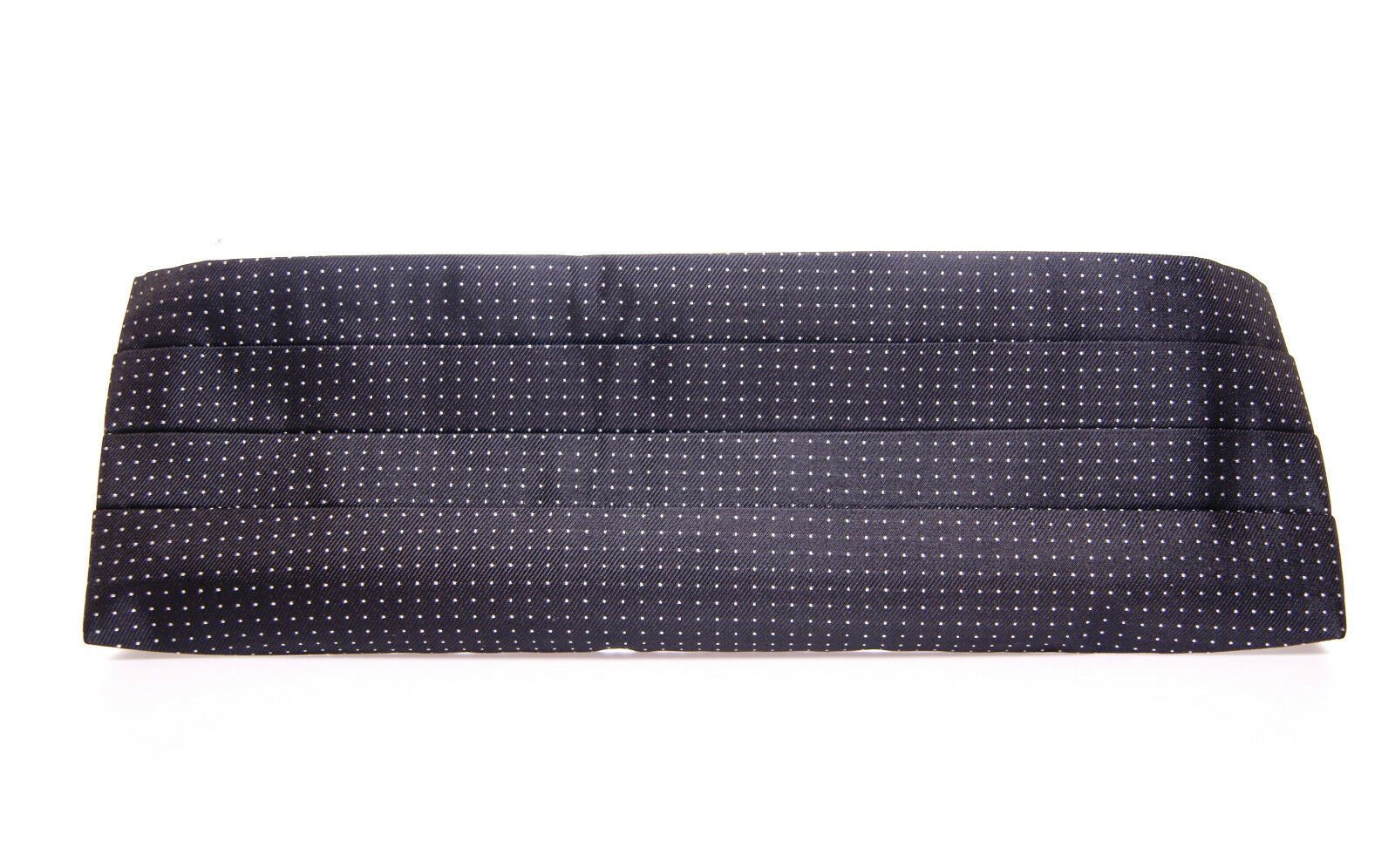 Black Waist Smoking Tuxedo Cummerbund  Belt Dolce & Gabbana