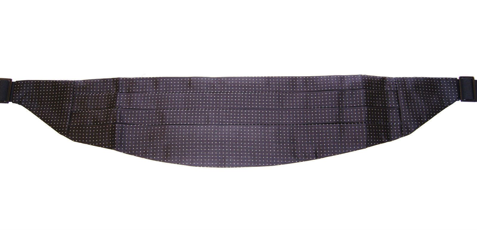 Black Waist Smoking Tuxedo Cummerbund  Belt Dolce & Gabbana