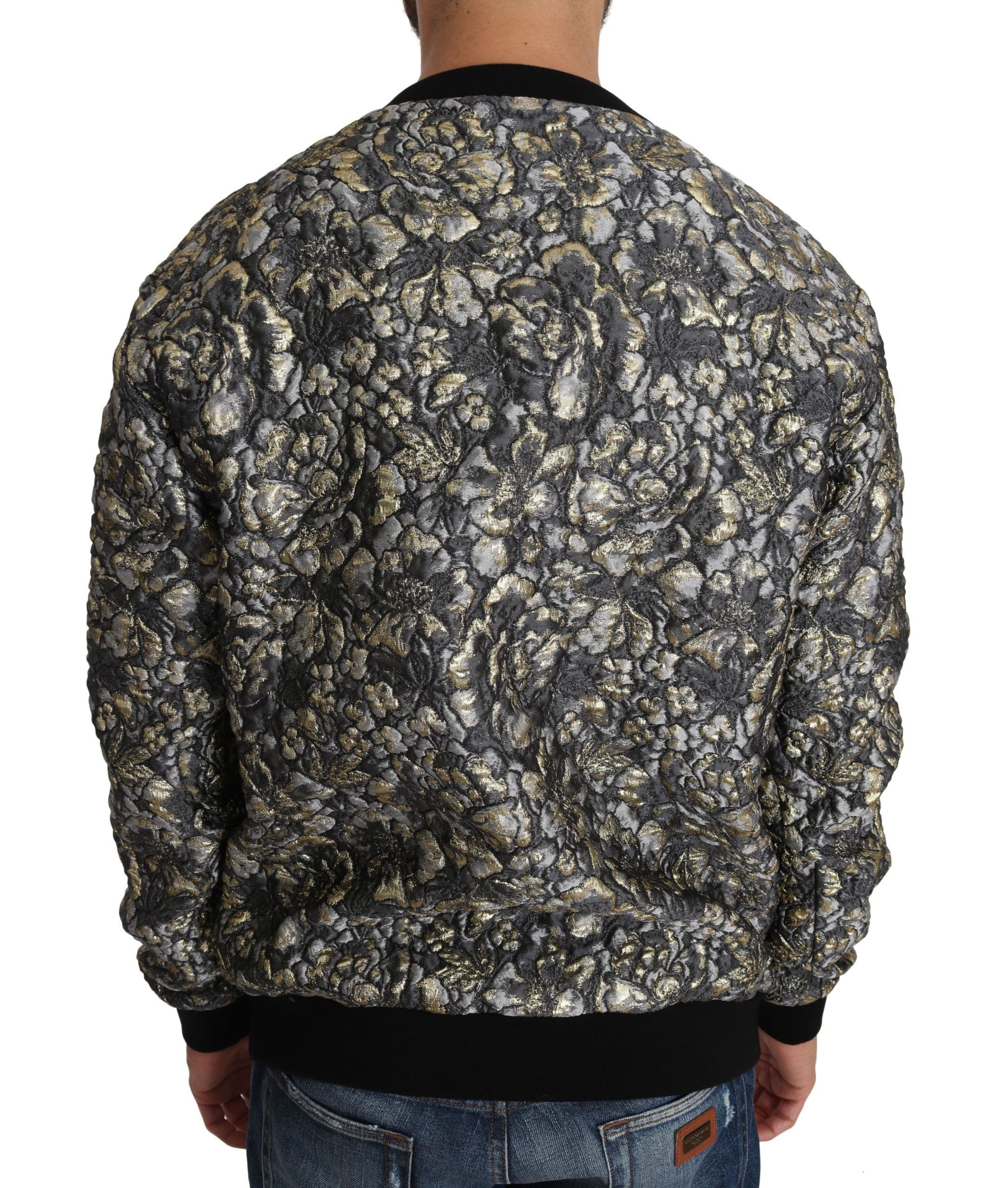 Multicolor SAMBA Jacquard Palmtree Pullover Sweater Dolce & Gabbana