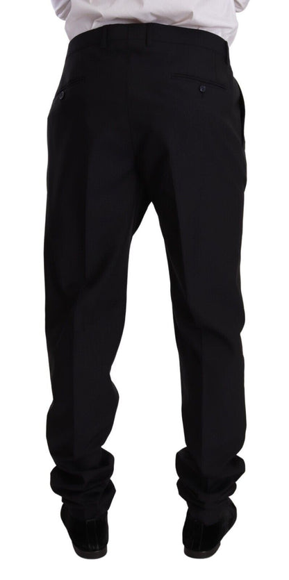 Blue GOLD Wool Single Breasted 2 Piece Suit