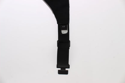 Gray Waist Belt Silk Cummerbund Dolce & Gabbana