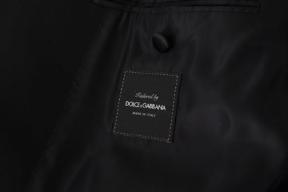 Black Double Breasted Coat Blazer Jacket