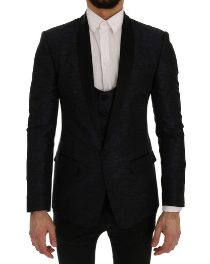 Blue MARTINI Slim 2 Piece Blazer Dolce & Gabbana