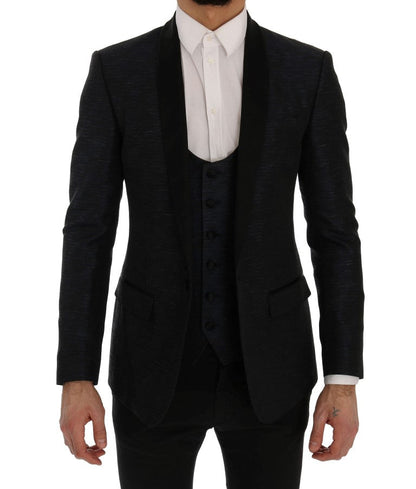 Blue MARTINI Slim 2 Piece Blazer Dolce & Gabbana