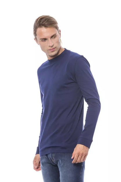 Blue Cotton Men's Sweater Verri