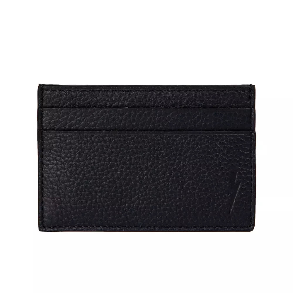 Black Leather Men Wallet Neil Barrett