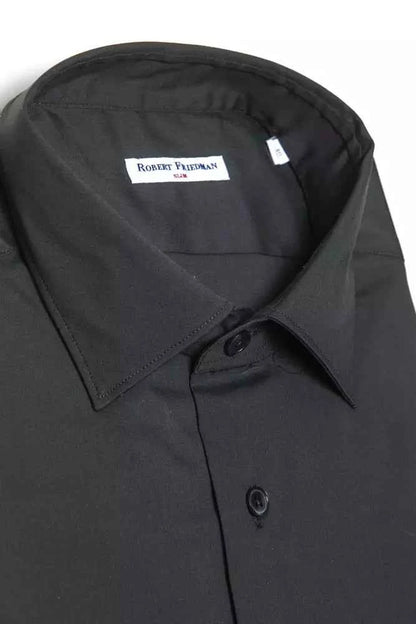 Grey Cotton Men Shirt