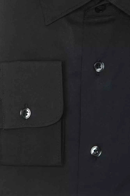 Grey Cotton Men Shirt