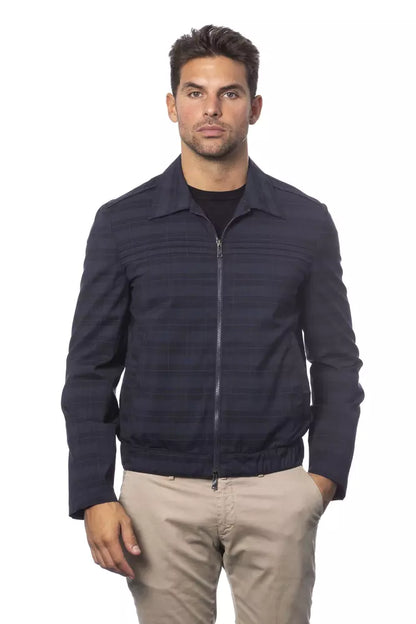Blue Wool Light Jacket