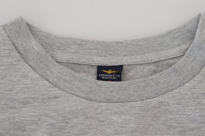 Gray Men Pullover Sweatshirt Sweater