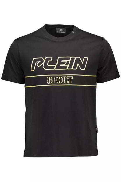 Black Cotton T-Shirt