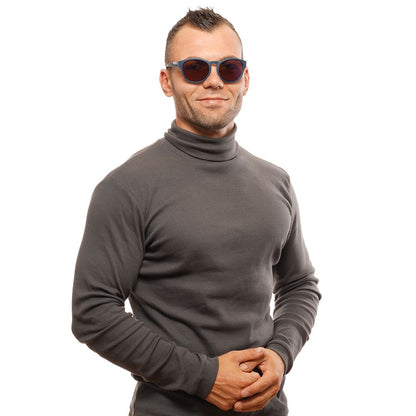 Blue Plastic Sunglasses