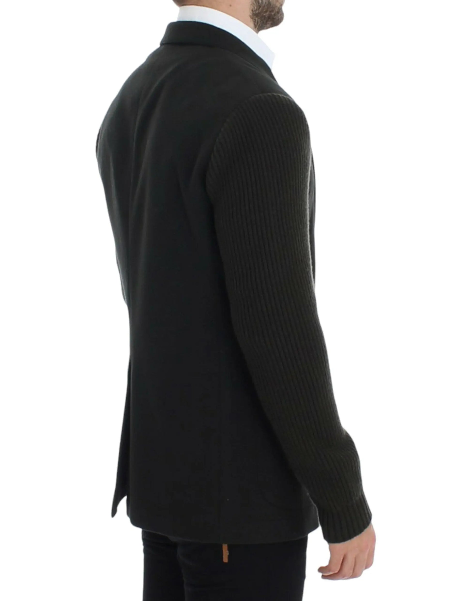 Green cashmere two button blazer Dolce & Gabbana