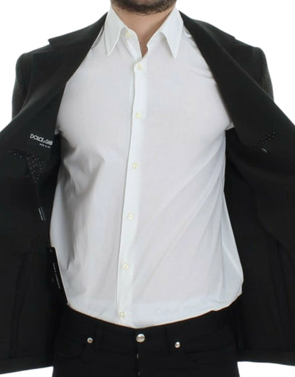 Green cashmere two button blazer Dolce & Gabbana