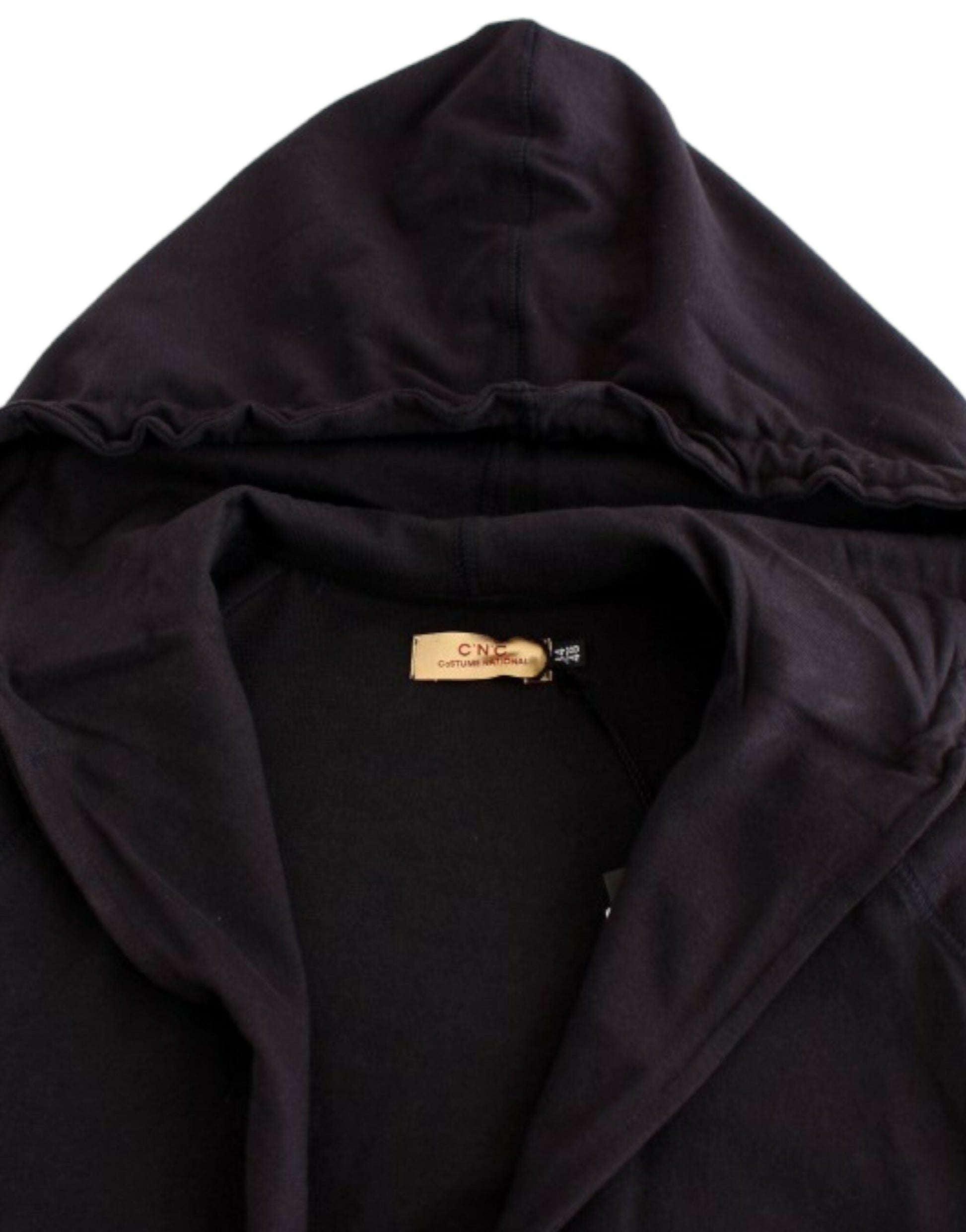 Blue hooded cotton sweater Costume National