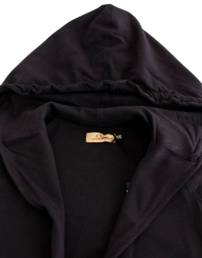 Blue hooded cotton sweater Costume National