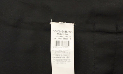 Brown Cotton Blend Dress Vest Gilet Dolce & Gabbana