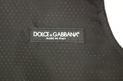 Gray Wool Blend Vest Gilet Weste Dolce & Gabbana
