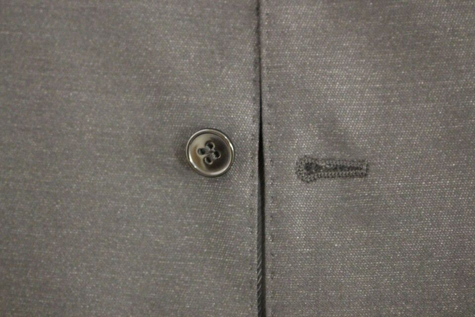 Gray Wool Silk Dress Vest Gilet Weste Dolce & Gabbana