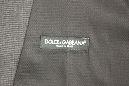 Gray Wool Formal Dress Vest Gilet Weste Dolce & Gabbana