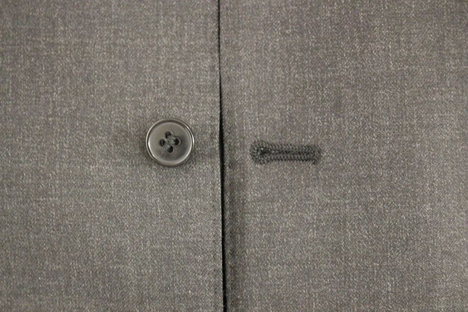Gray Wool Formal Dress Vest Gilet Weste Dolce & Gabbana