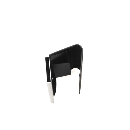 Black Calfskin Men's Wallet