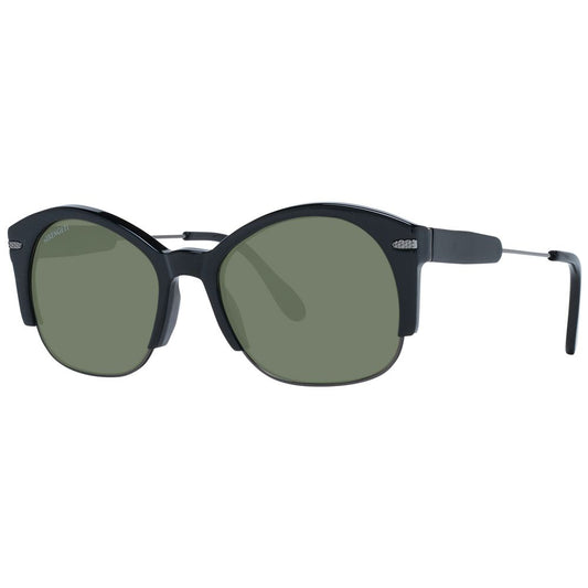 Black Acetate & Metal Sunglasses