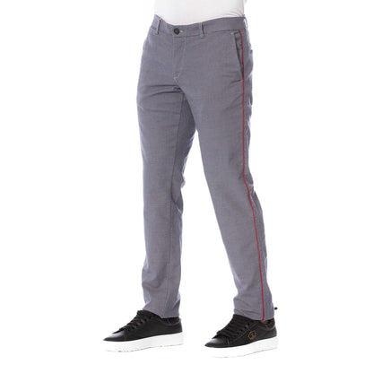 Blue Cotton Men's Jeans