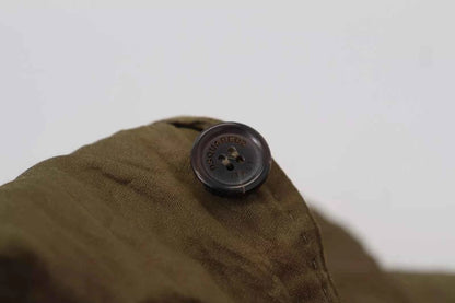 Green Single Breasted Men Coat Blazer Jacket