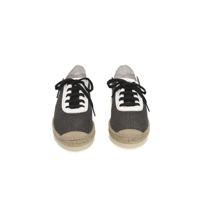 Black Calfskin Men Sneaker