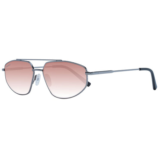 Gray Metal Sunglasses