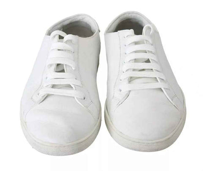 White Saint Tropez Lace Up Men Sneakers Men Shoes