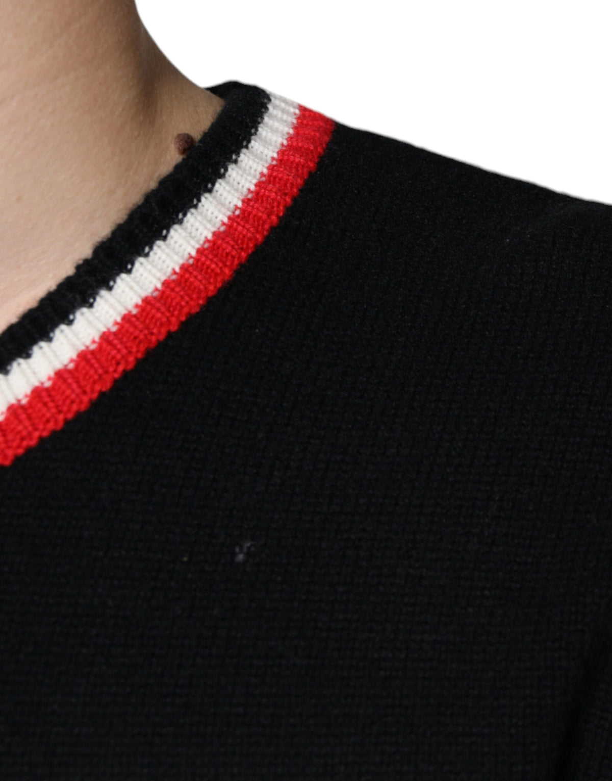 Black Cashmere Pig of the Year Pullover Sweater