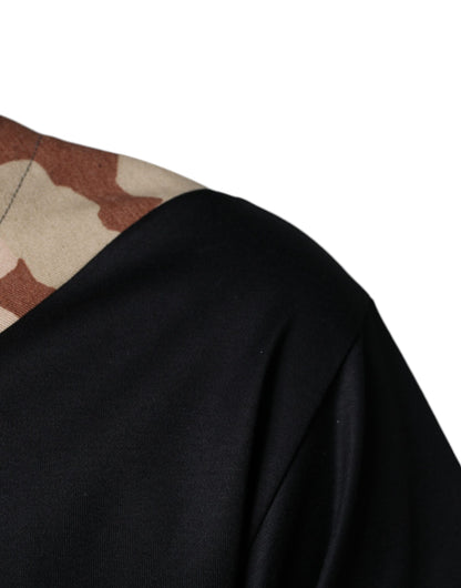 Multicolor Camouflage Patchwork DG Royal T-shirt