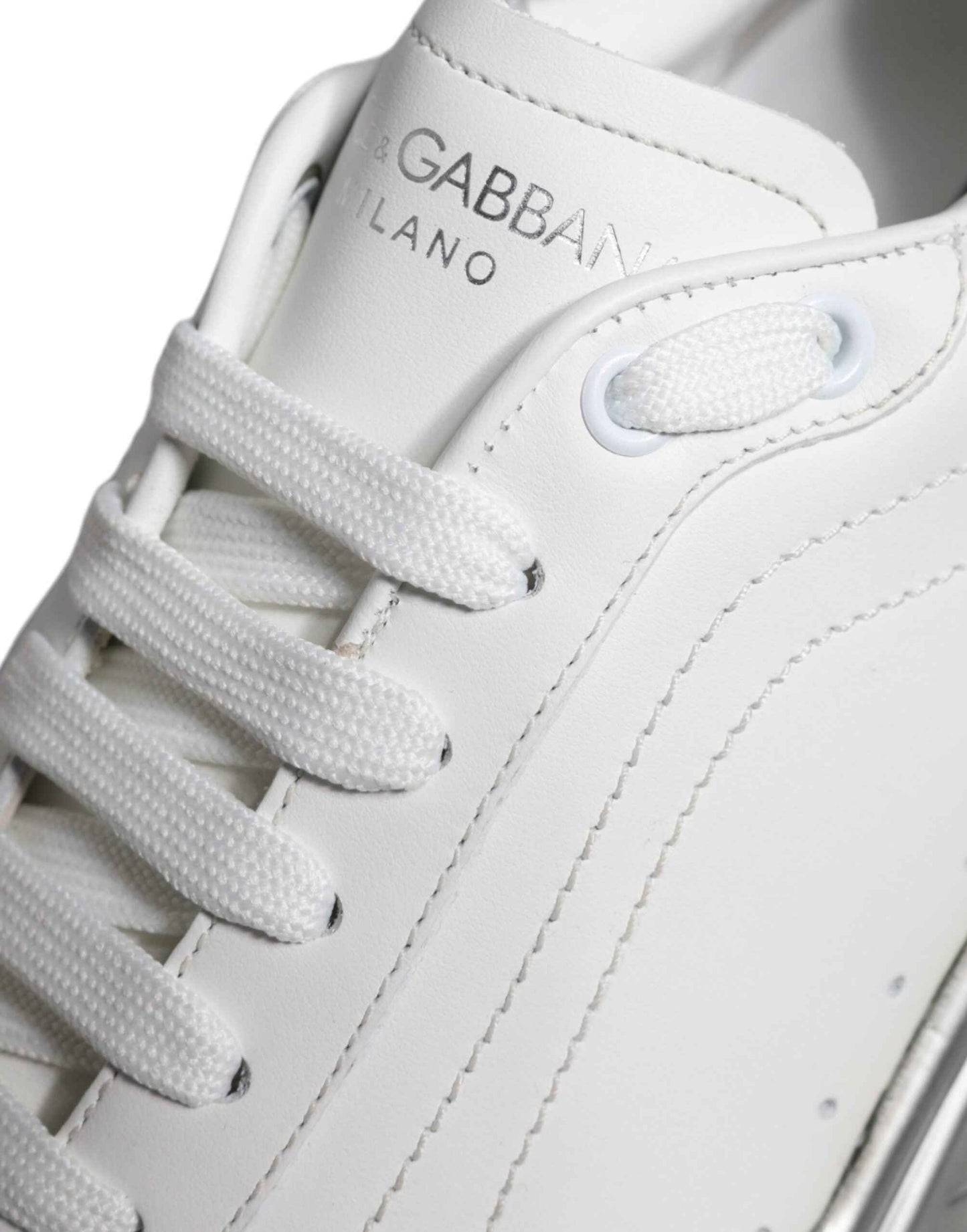 White Silver Daymaster Low Top Sneakers Shoes