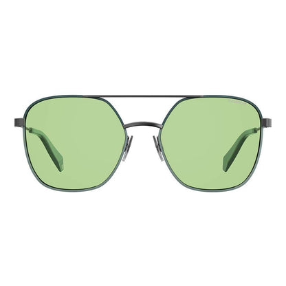 Bicolor Metal Sunglasses