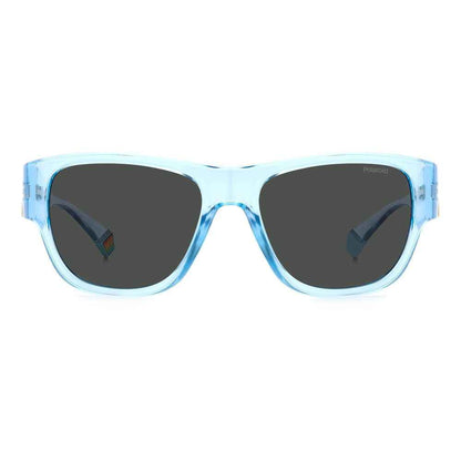 Blue Polycarbonate Sunglasses